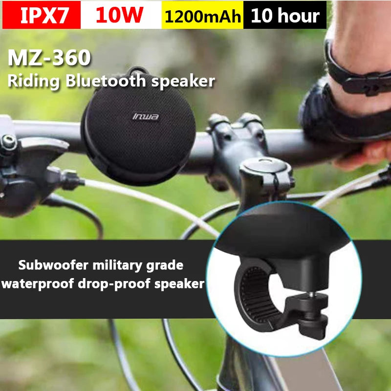 Portable Bikes Bluetooth Speaker 