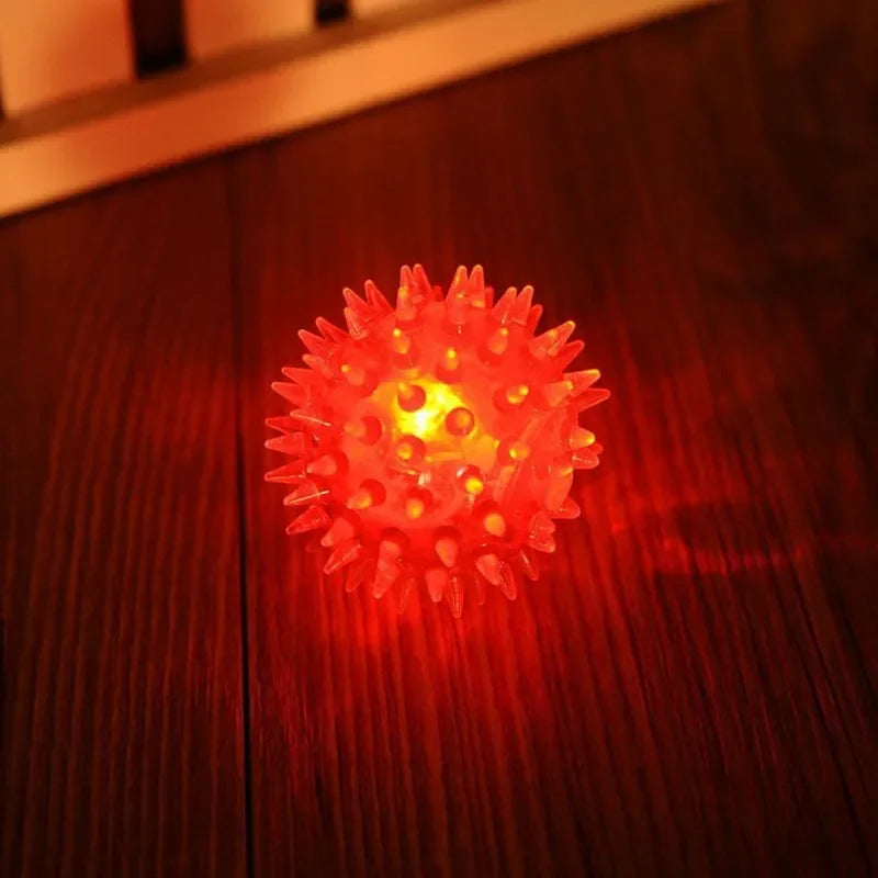 Colorful Soft Rubber Luminous Pet Chew Toy