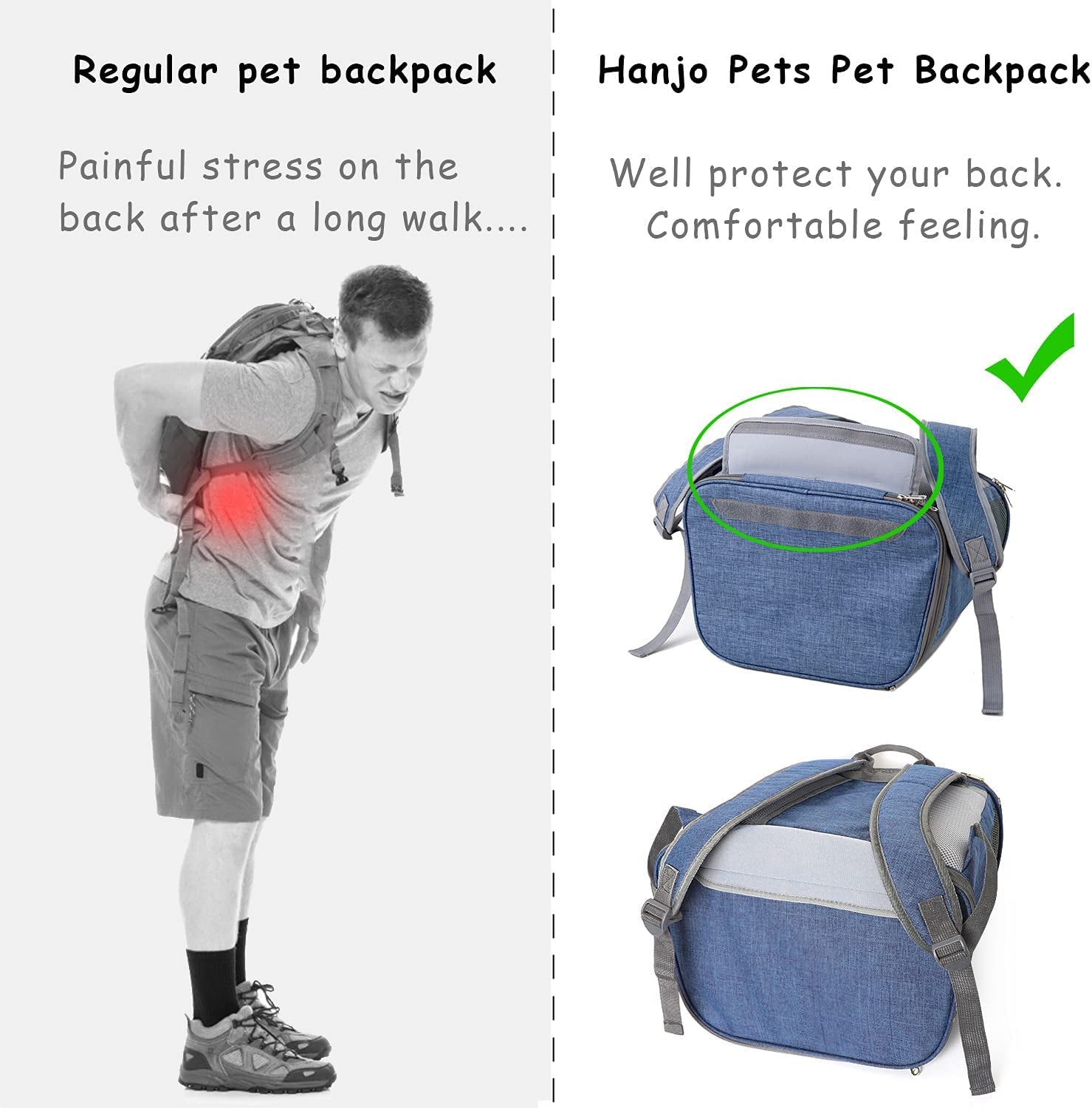 Small Pet Backpack Carrier