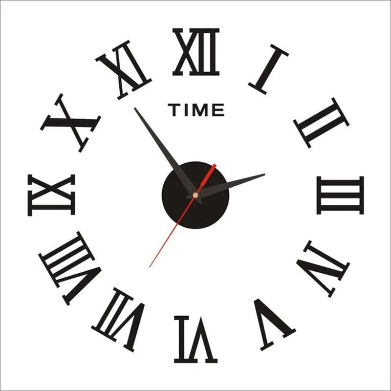 3D Luminous Large Wall Clock 