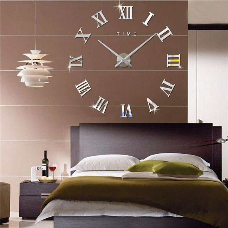 3D Luminous Large Wall Clock 