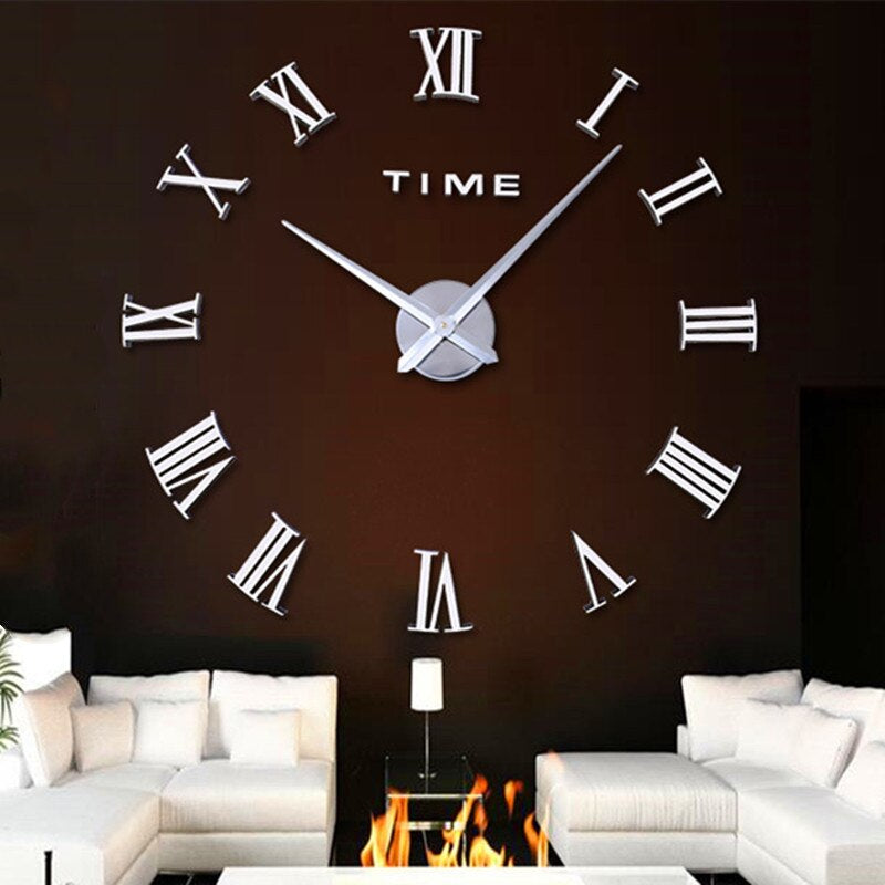 3D Luminous Large Wall Clock 