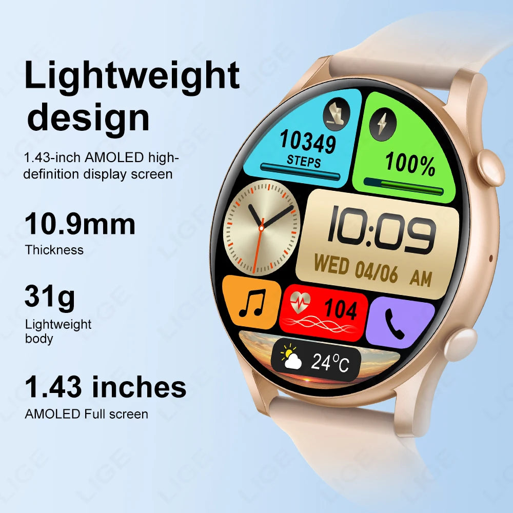 Bluetooth Call Sport Fitness Smart Watch 