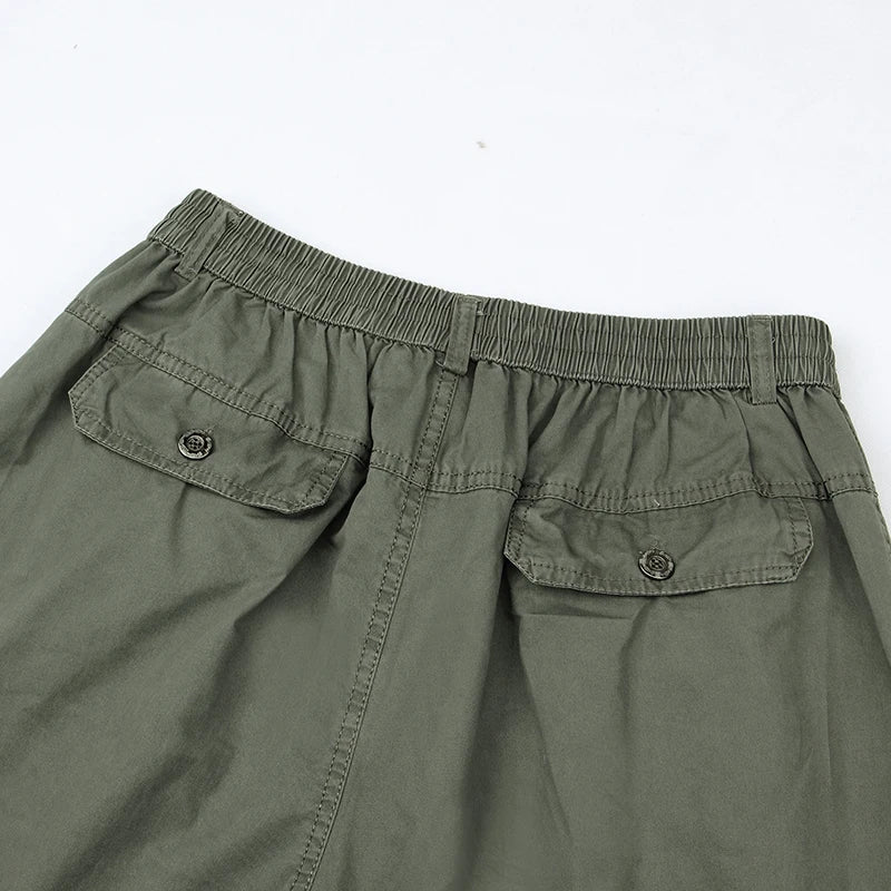 Men Fashion  Casual Cotton Long Pants 