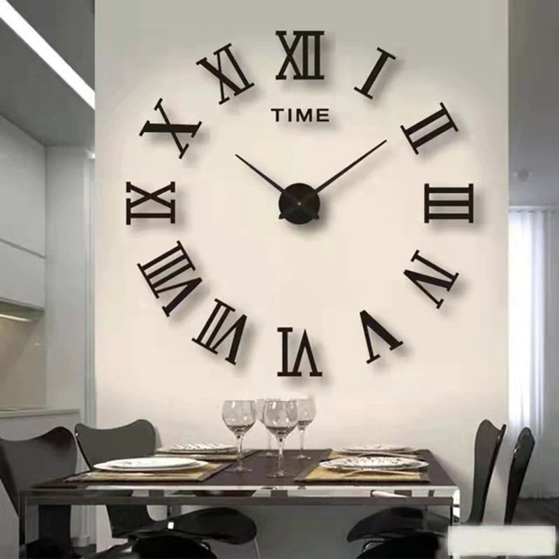 3D Luminous Large Wall Clock 