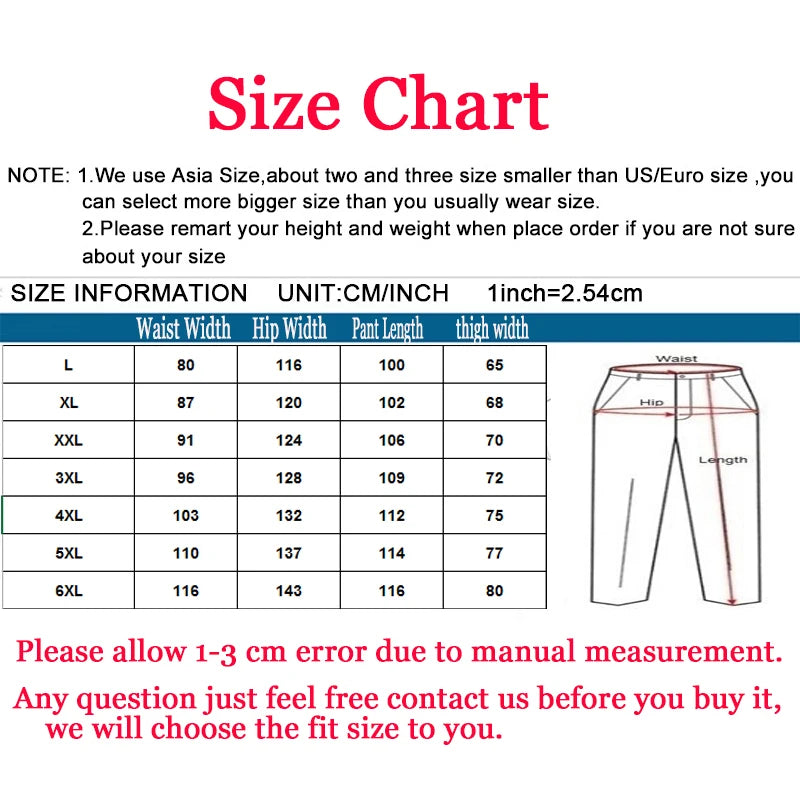 Men Fashion  Casual Cotton Long Pants 