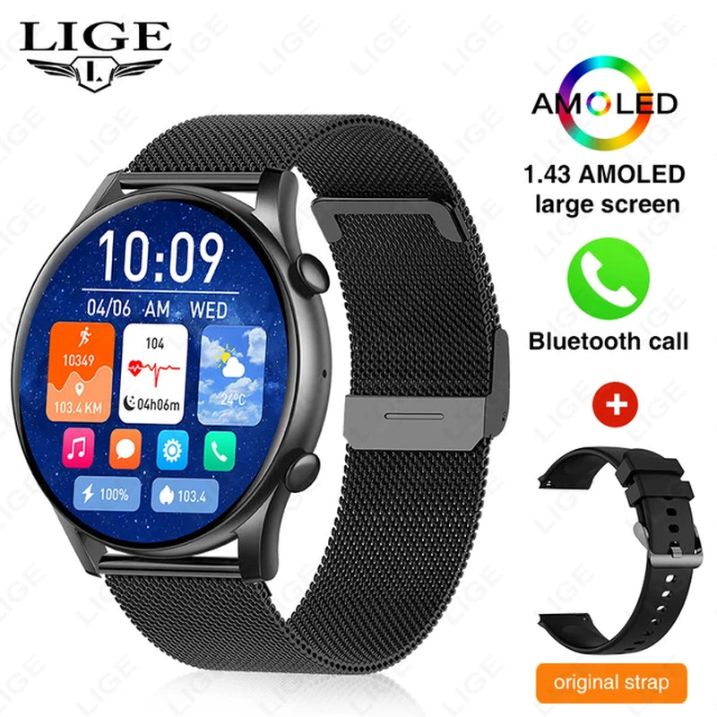 Bluetooth Call Sport Fitness Smart Watch 